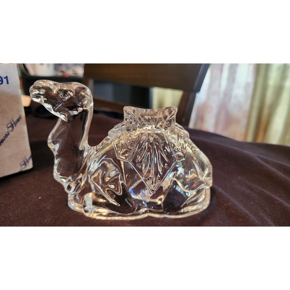 Princess House German  Lead Crystal Camel Nativity Figurine 791